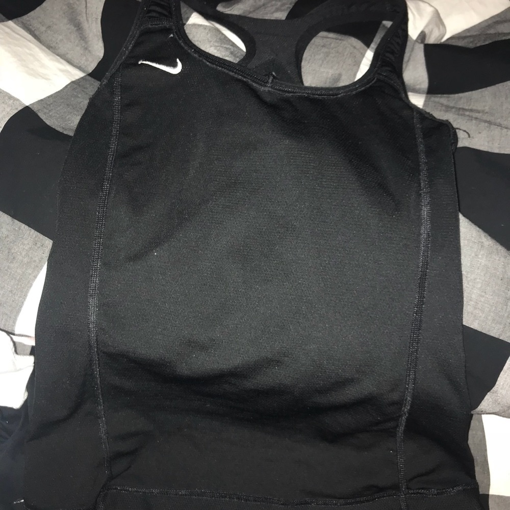Black nike track top
